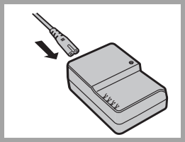 Image of connecting the supplied AC cable.