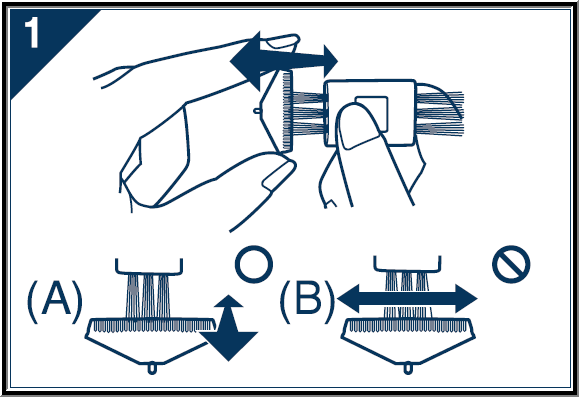 ImageShowing brush direction as described above.