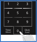 number pad