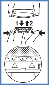 Image of Steps 1 and 2 as described.