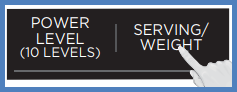 nnsb658 model serving weight button