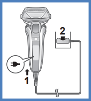 Image shows Steps 1 and 2 as described