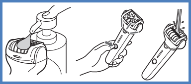 Image shows steps 1 to 3 as described above.