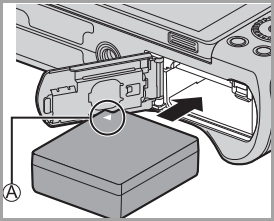 Battery inserting