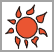 Sun light icon