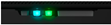 blue and green indicator